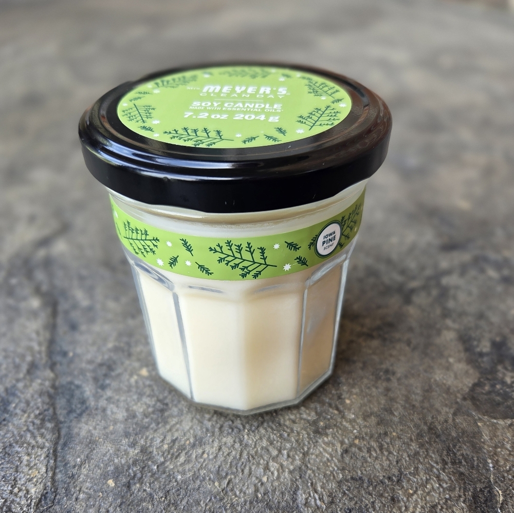 Mrs. Meyer's Clean Day Iowa Pine Soy Candle 7.2 Oz.